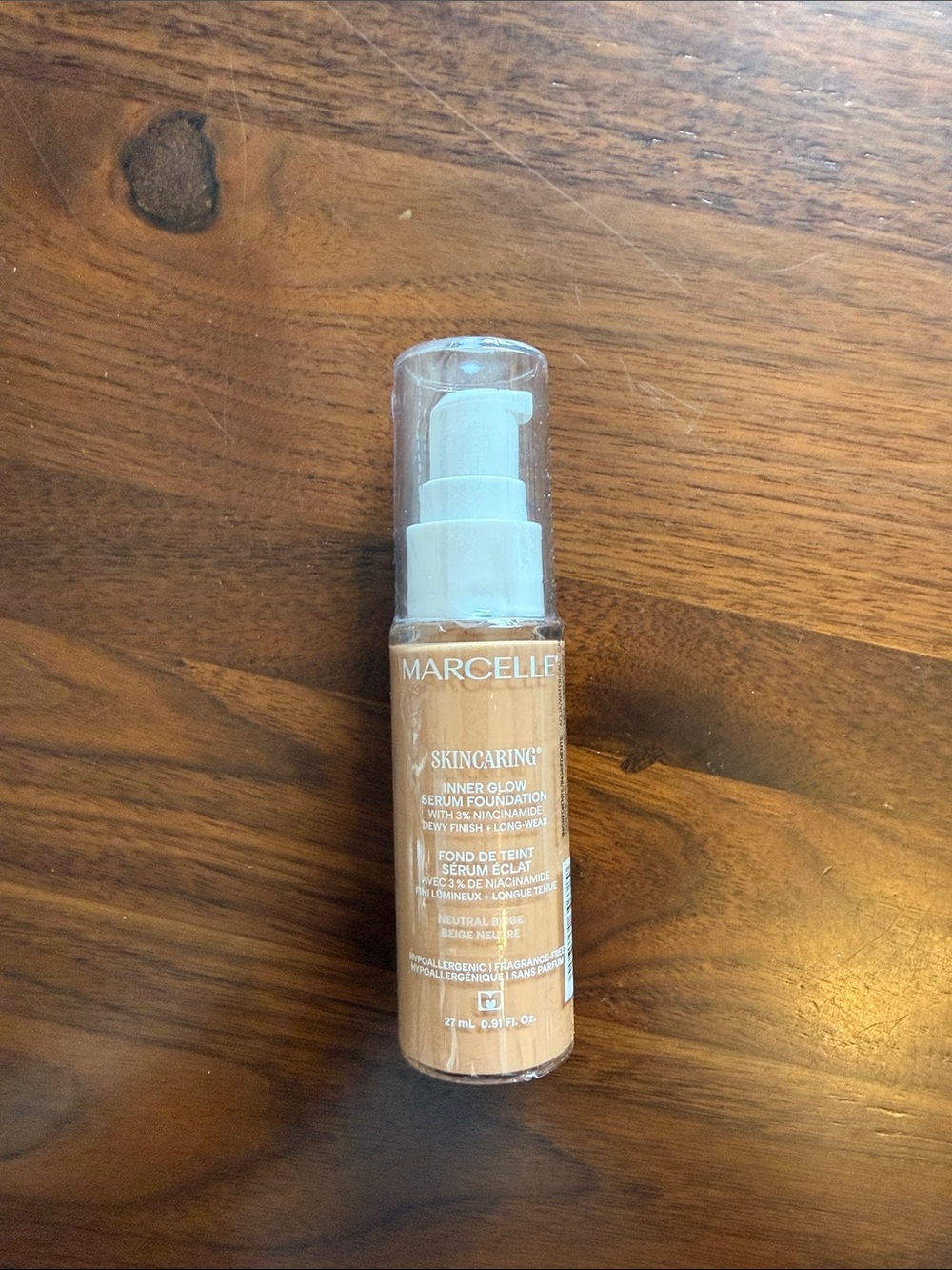 Marcelle Skincaring Inner Glow Serum Foundation - Neutral Beige new